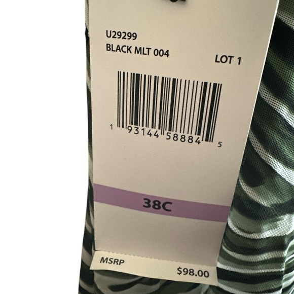 COCO REEF Women's Current Mesh Underwire Bra-Sized Tankini Top 38C - Picture 3 of 4